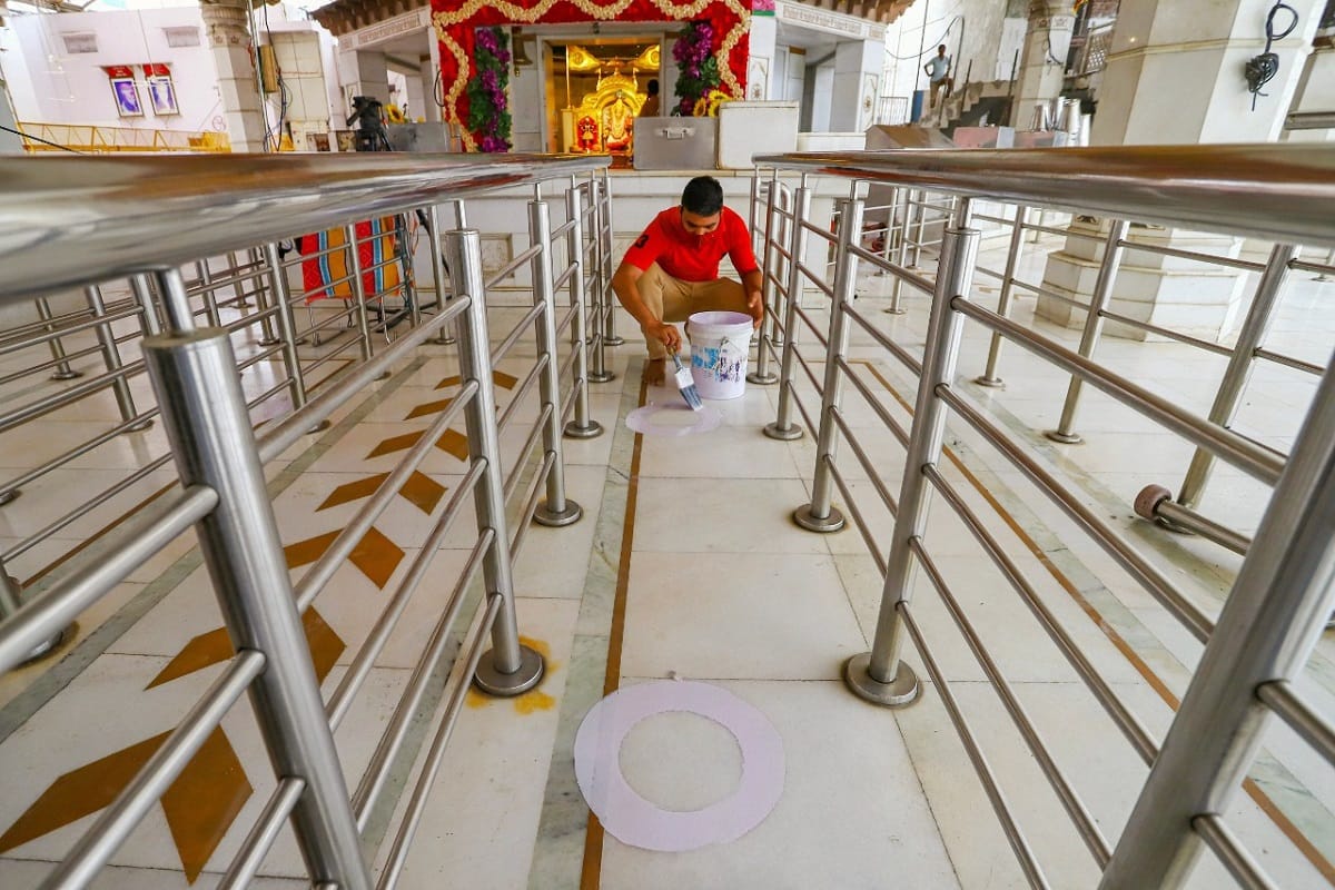 unlock 1 : Social distancing is necessary even In Temples, God, preparations to open temples across the country from Monday