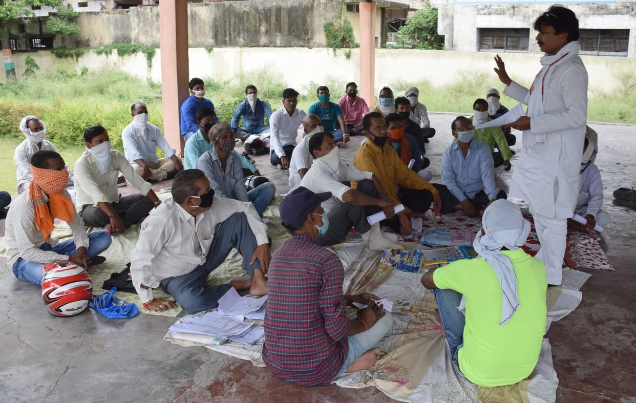 Nai Mahasabha demands PP kit and mask-95
