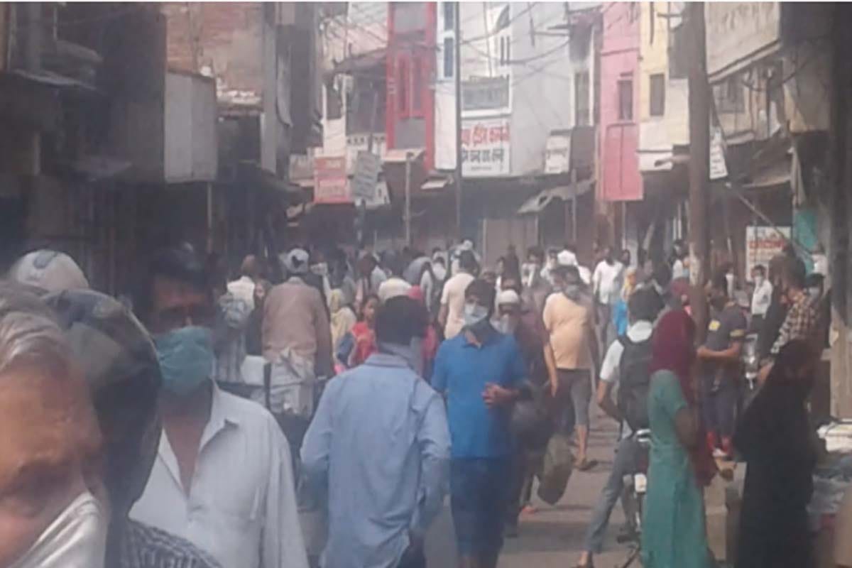Unlock Meerut : chaos as soon as the market opens, violating social distance and increasing congestion will not be allowed