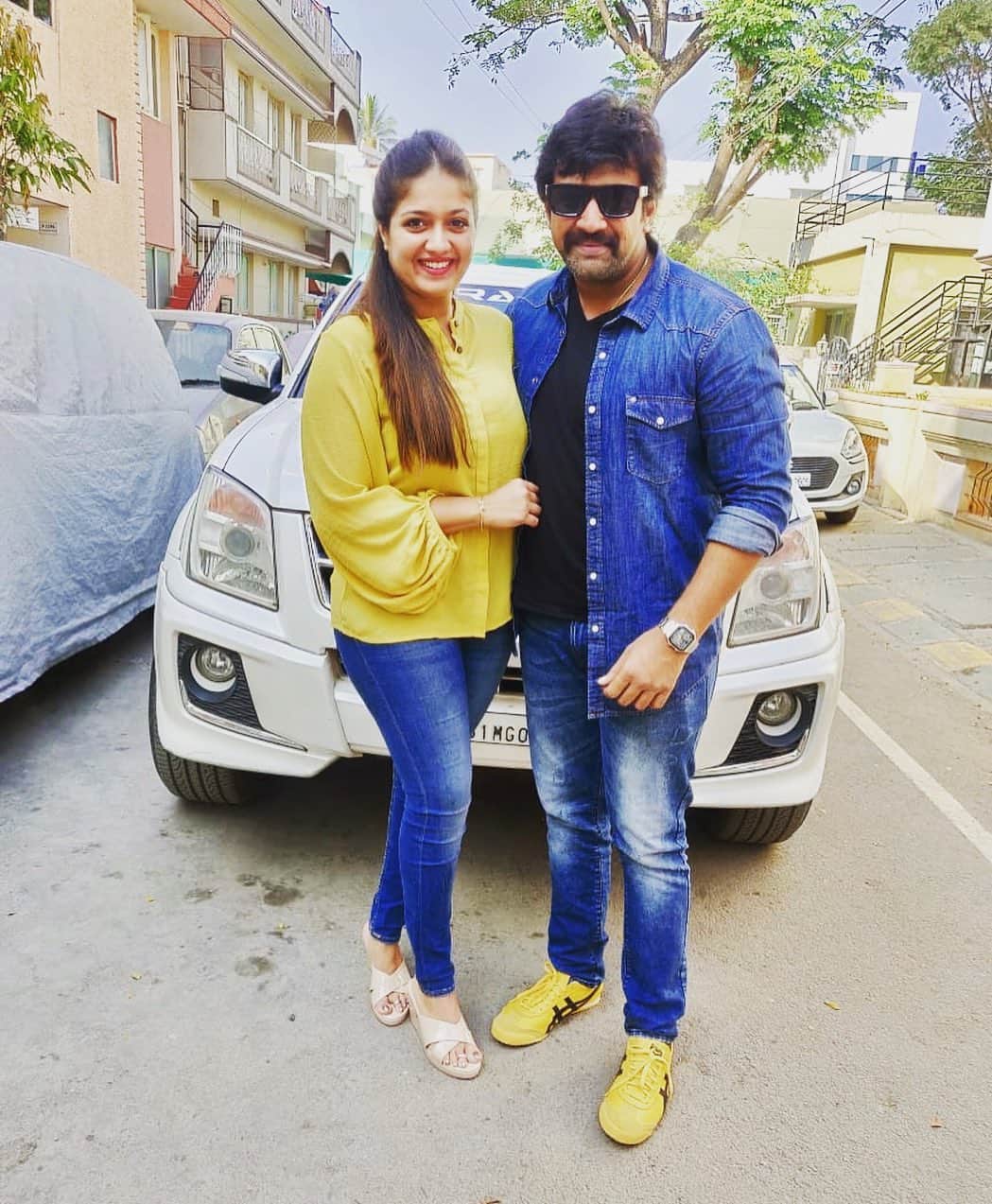 Meghana Raj and his Son Coronavirus Positive News