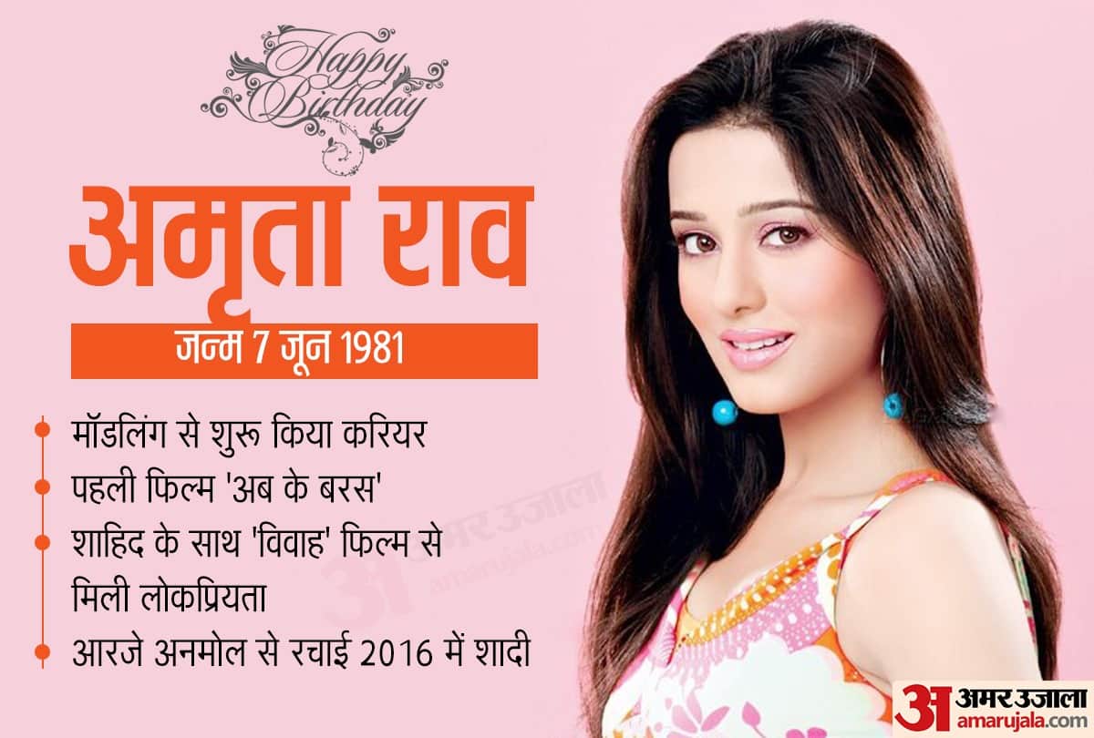 Happy Birthday Amrita Rao: Here Are Some Intresting Facts About vivah Actress
