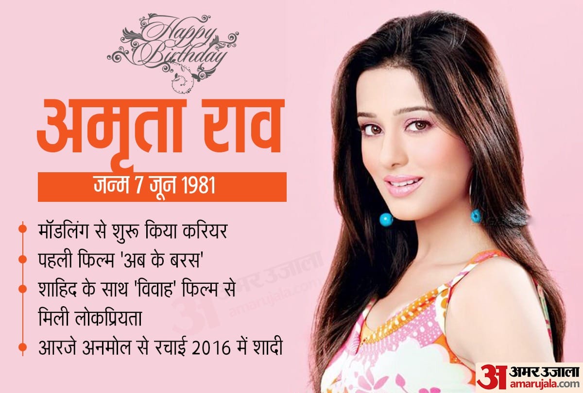 Happy Birthday Amrita Rao: Here Are Some Intresting Facts About vivah Actress