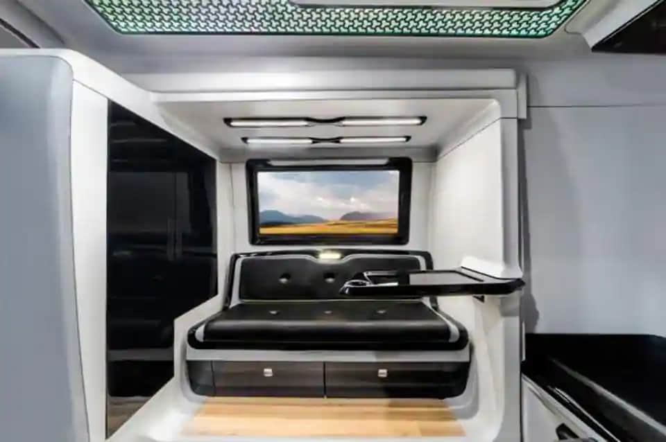 Allu Arjun vanity van looks exquisite on the outside as well as inside