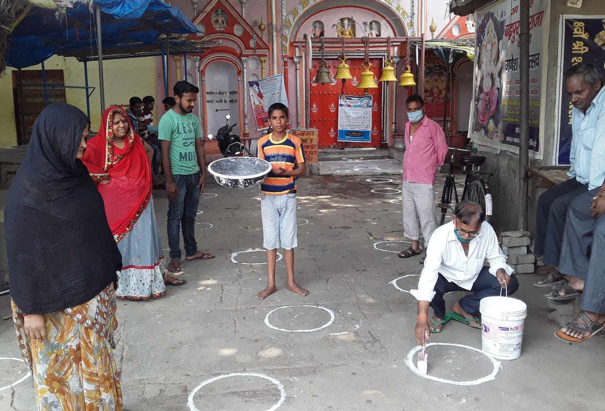 Shells made in temples, security arrangements made for devotees