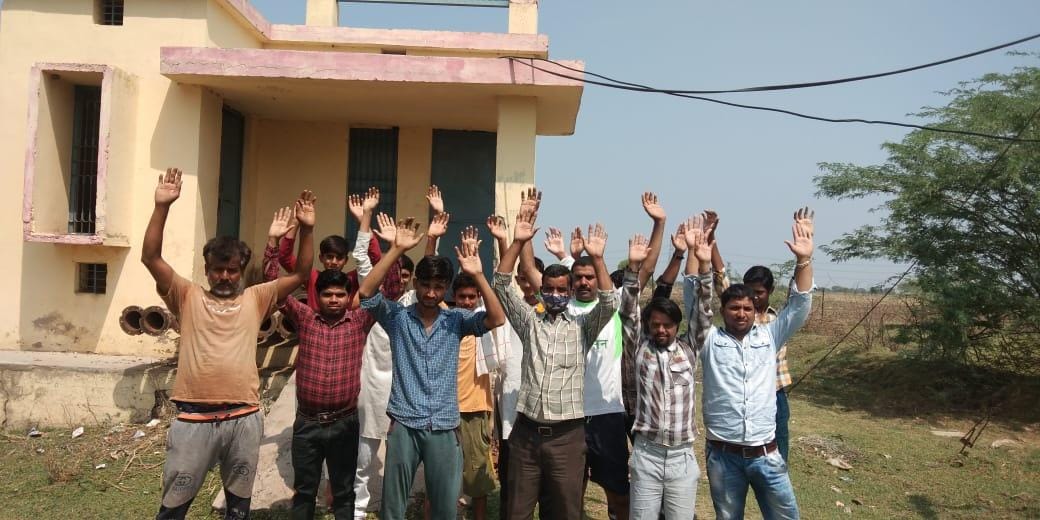 Tubewells deteriorated again, people shouted slogans