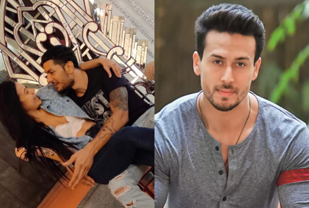 krishna shroff share kissing photos with boyfriend then tiger shroff post puking emoji