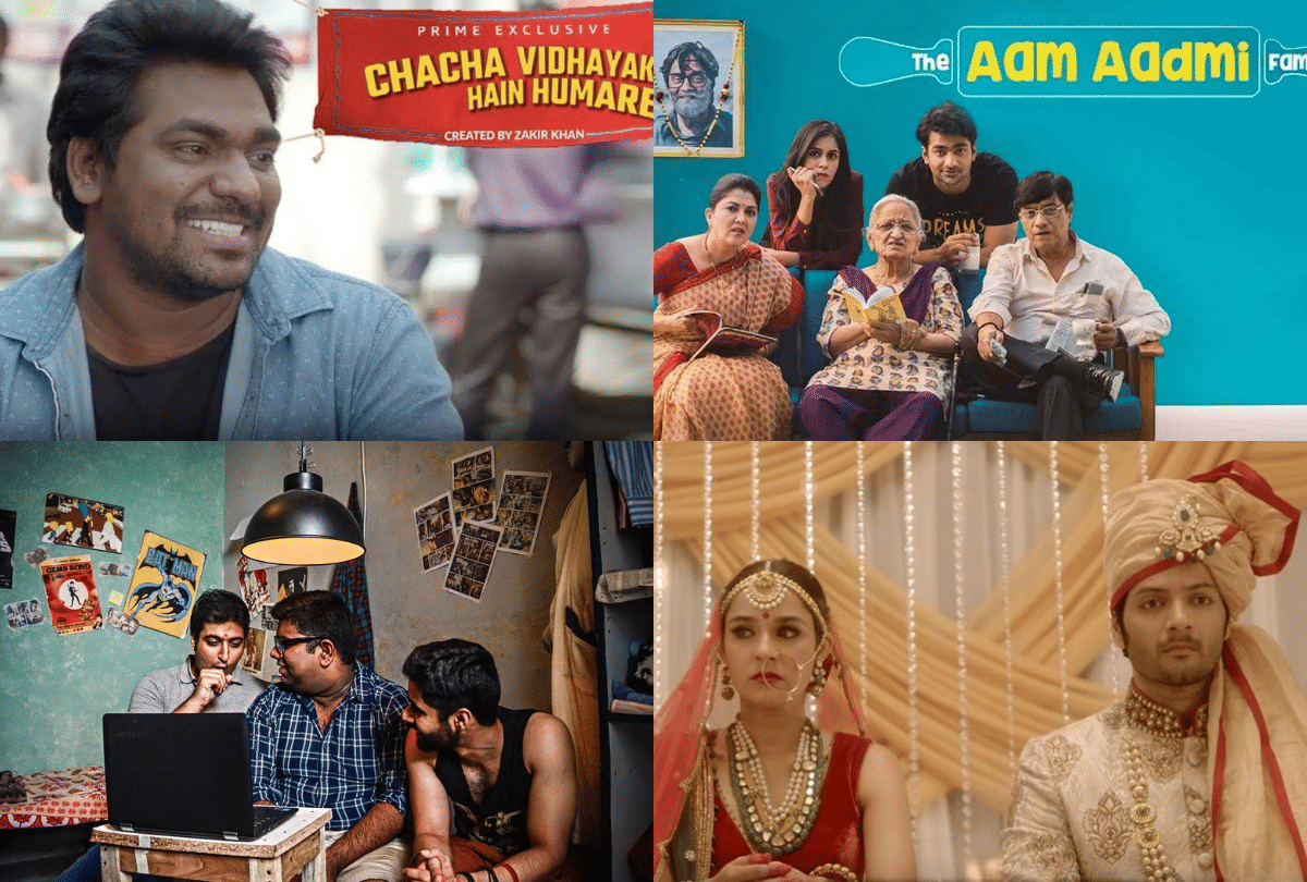 top 5 best comedy web series in hindi Bang Baaja Baaraat Chacha Vidhayak Hain Humare Baked