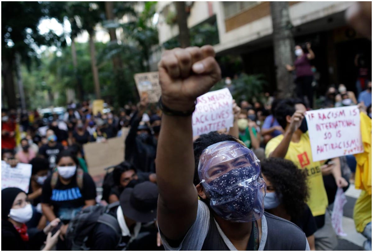 Five year old boy death sparks racism protest in Brazil