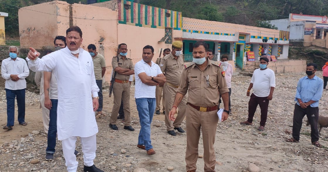 SDM saw arrangements of Shakambhari Devi temple