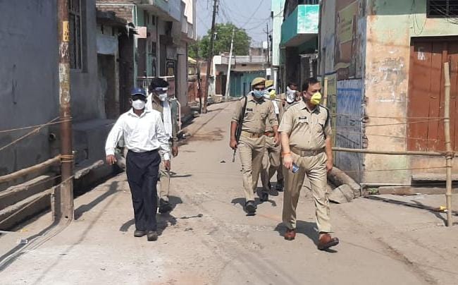 Death of corona infected middle aged in Jhansi, sensation