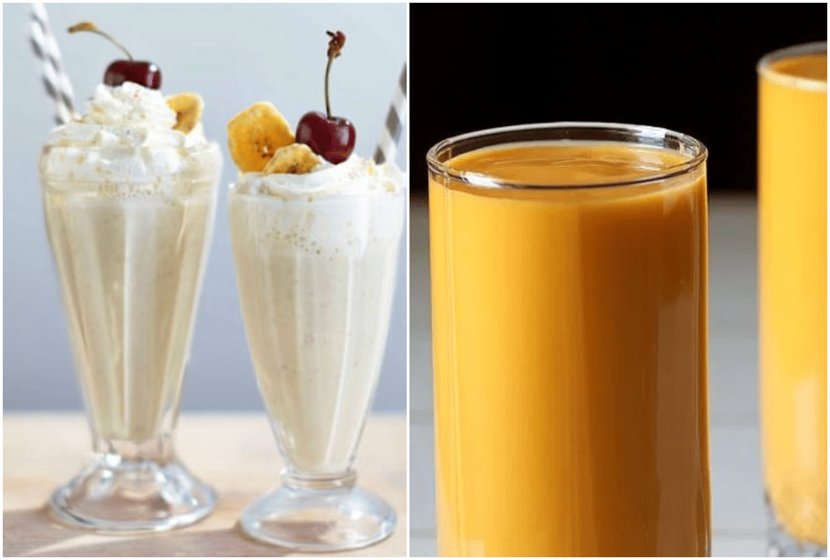 mango healthy drink juice for breakfast