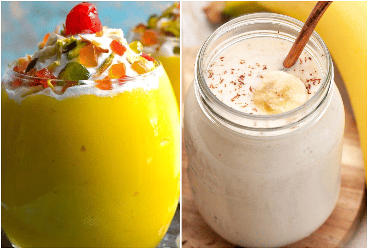 mango healthy drink juice for breakfast