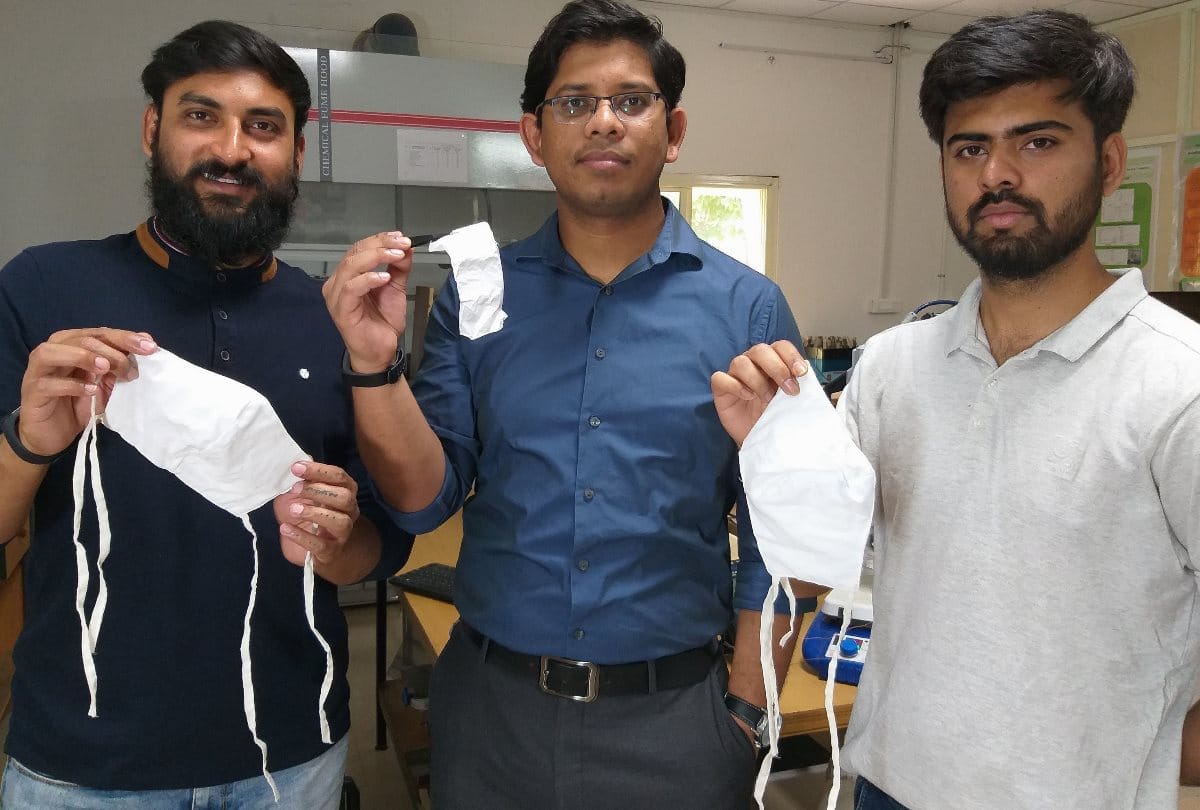 IIT Mandi researchers made face masks from waste plastic