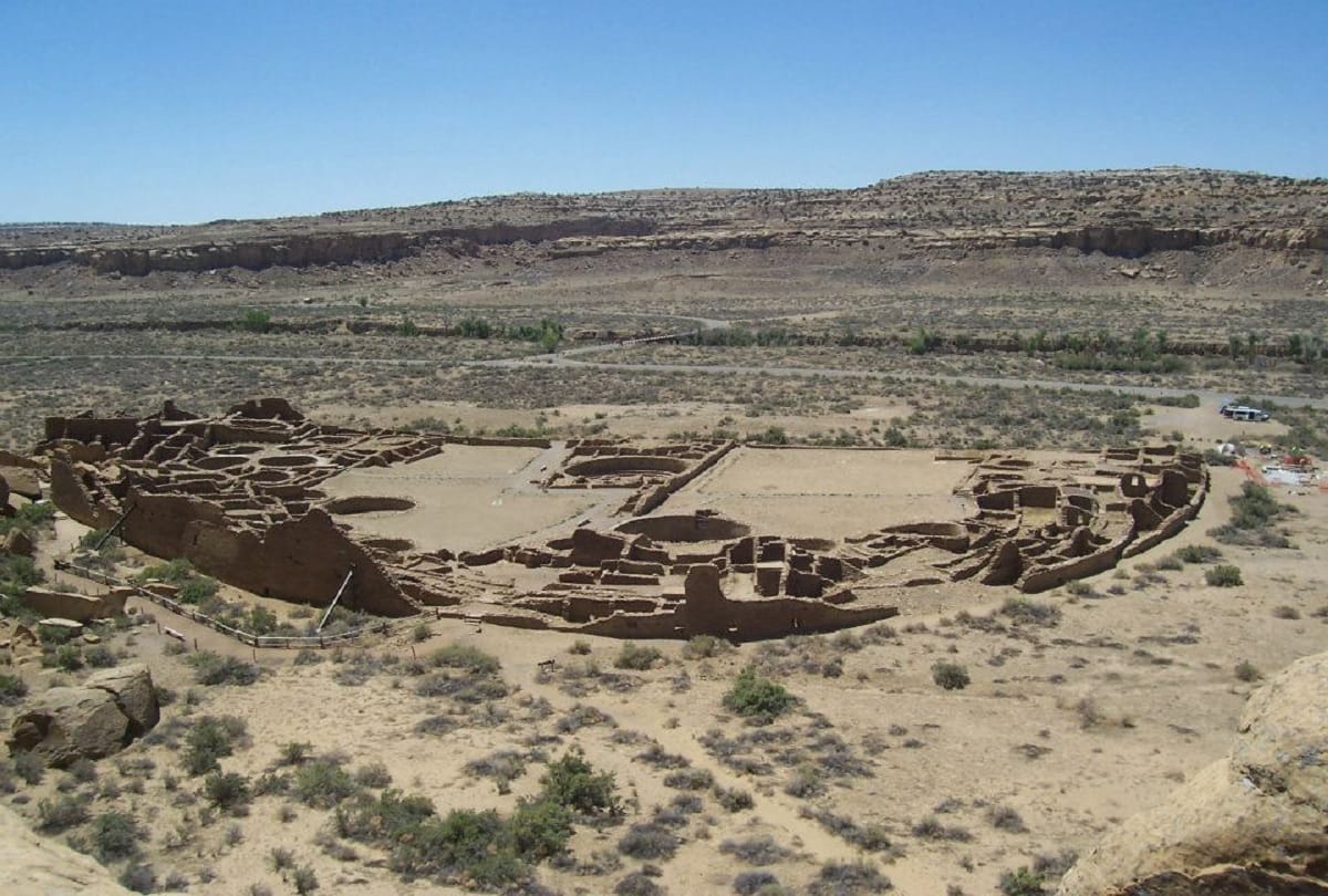 most mysterious civilization of USA Pueblo Bonito Ruins