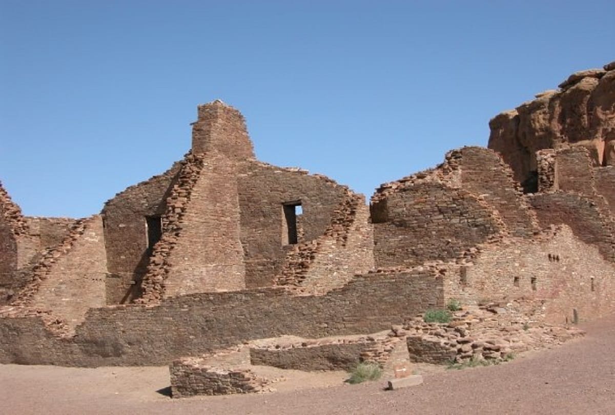 most mysterious civilization of USA Pueblo Bonito Ruins