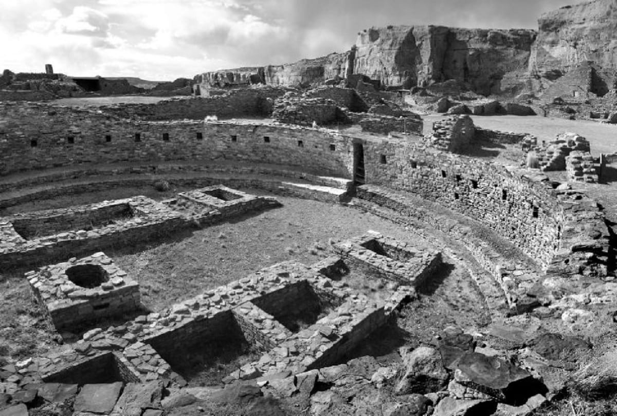 most mysterious civilization of USA Pueblo Bonito Ruins