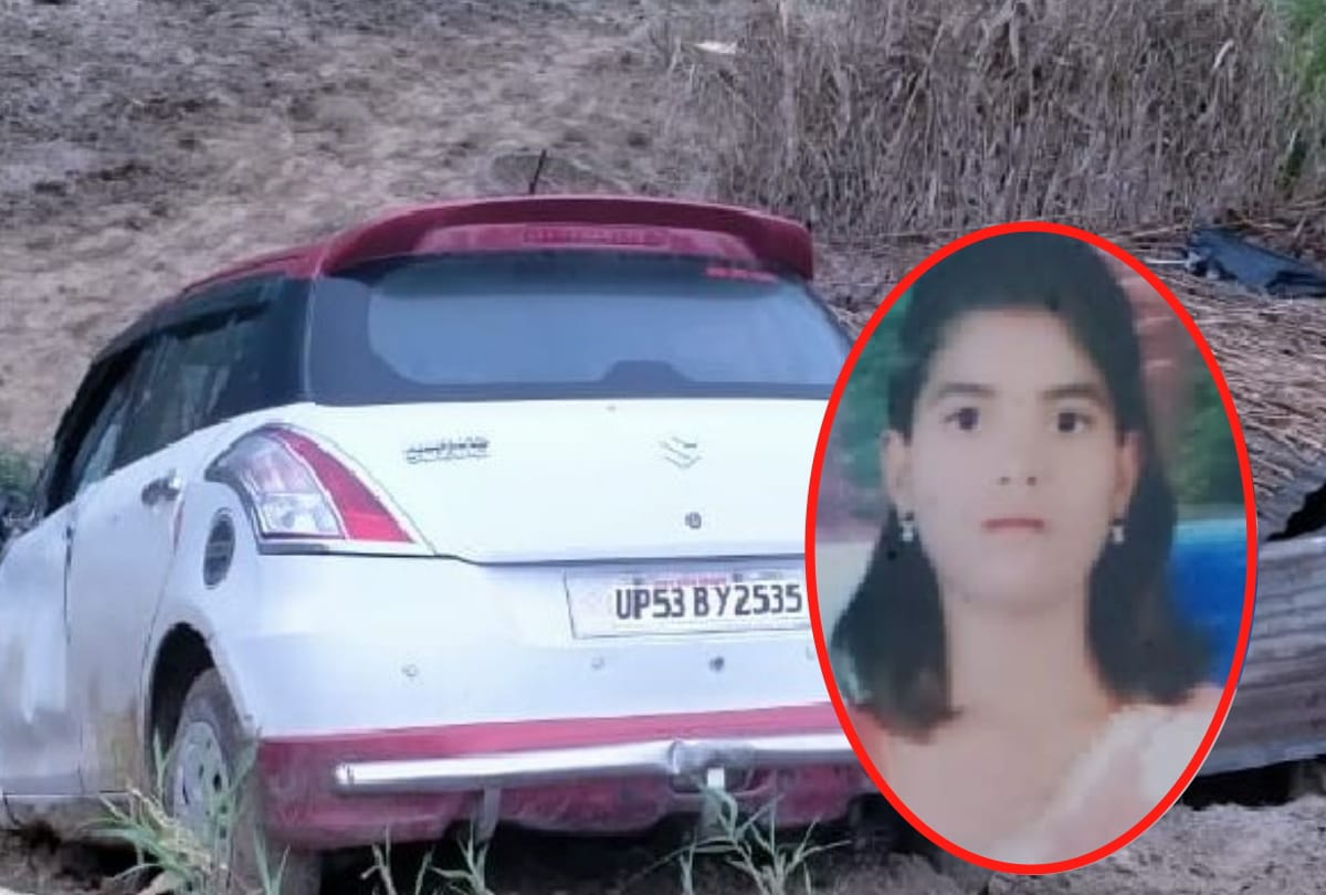 minor girl dies in road accident at gorakhpur