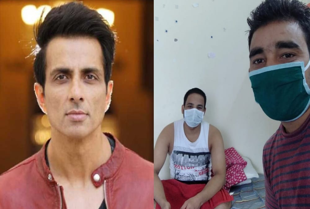Sonu Sood Helped uttarakhand Two migrants youth stuck in mumbai, send them by flight