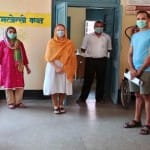 दंपती सहित तीन को किया क्वारंटीन