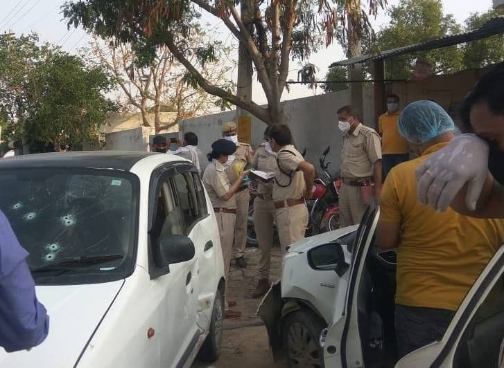 murder, two youth, gang, firing, police, rewari