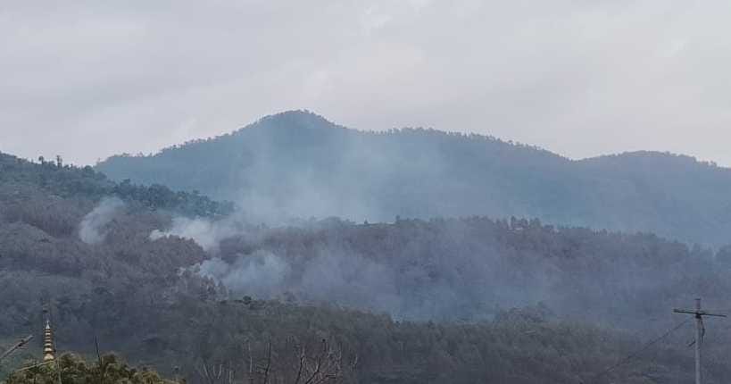 Jalch forest fire