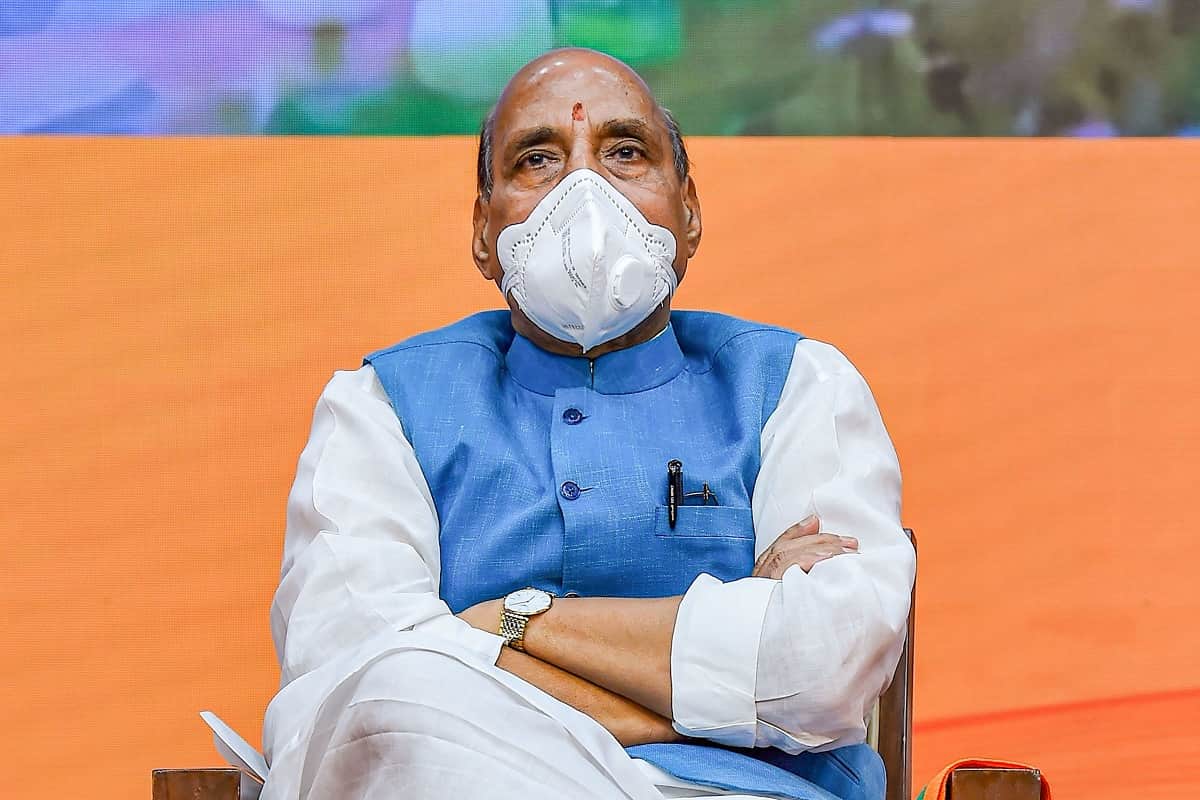 rajnath singh statement on POK and china
