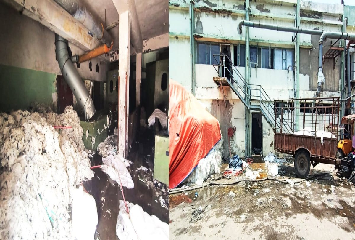 Baddi's thread factory on fire, worker died of suffocation scorching