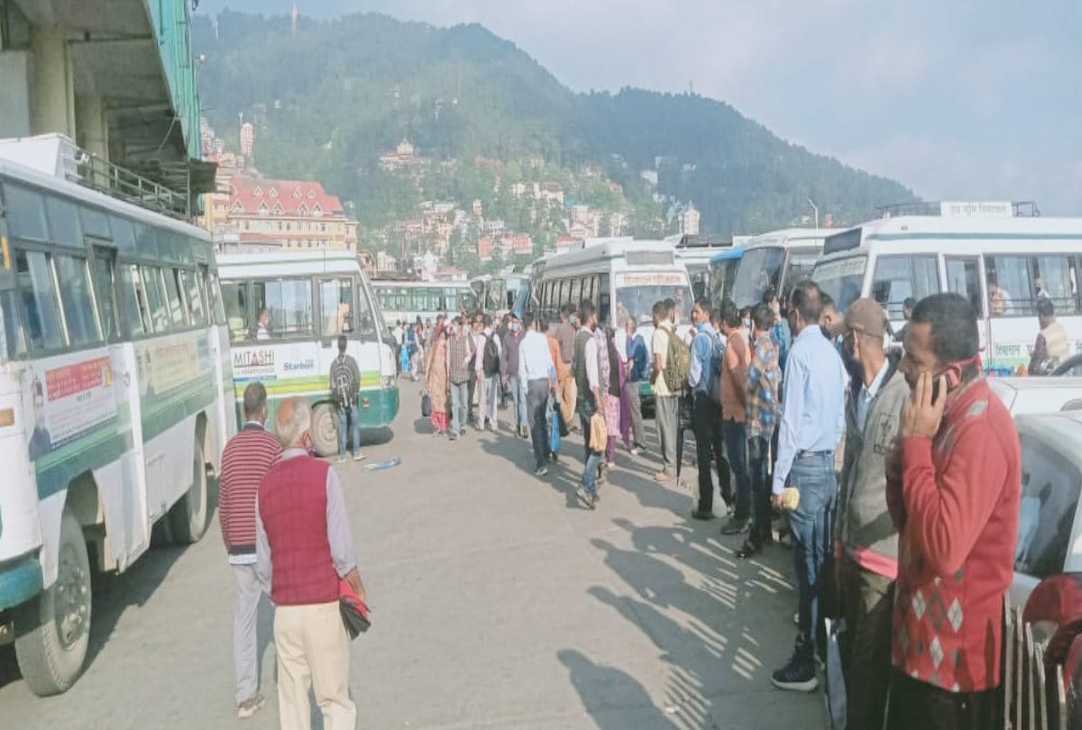 Coronavirus: Private buses will not ply in Himachal, many routes of HRTC aslo closed