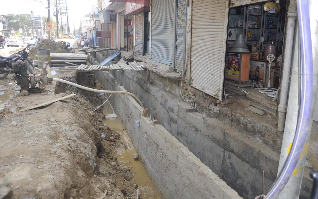 people will be in problem by water logging