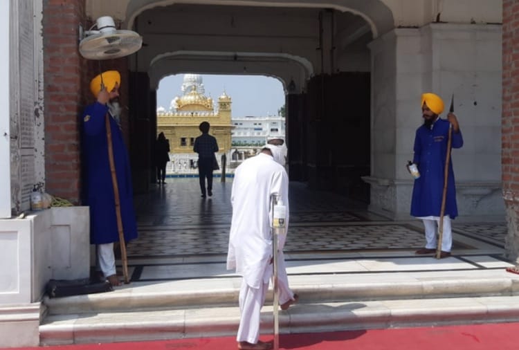 Religious Places Reopened in Punjab, Sangat Visited to Harmandir Sahib, Golden Temple