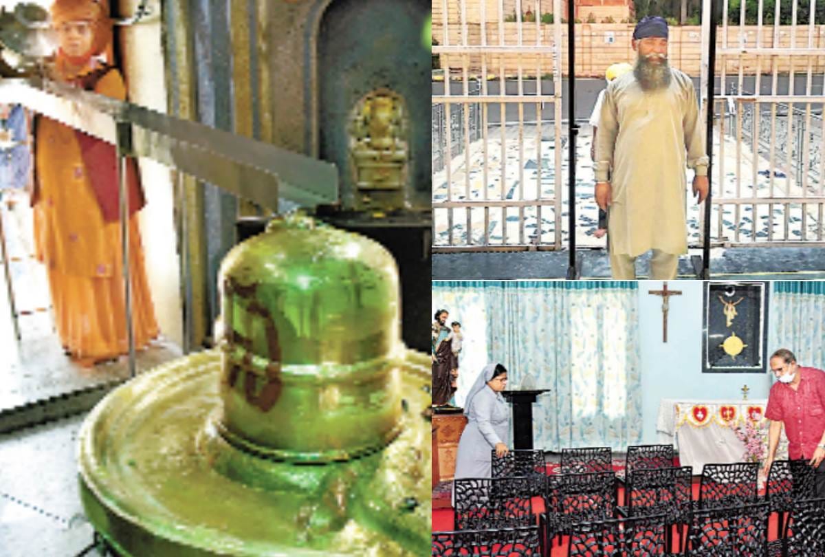 in mankameshwar temple rituals will be done form seven feet distance , in hanuman setu one can offer prayer from outsideन
