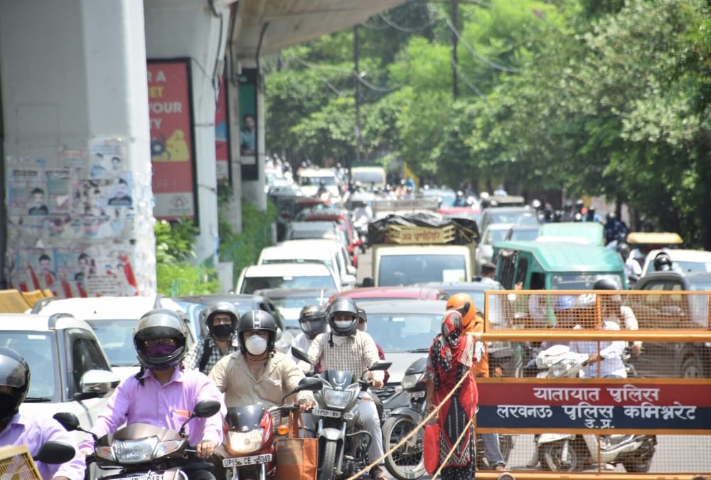 Malls open in Lucknow, food courts closed in many places see photos