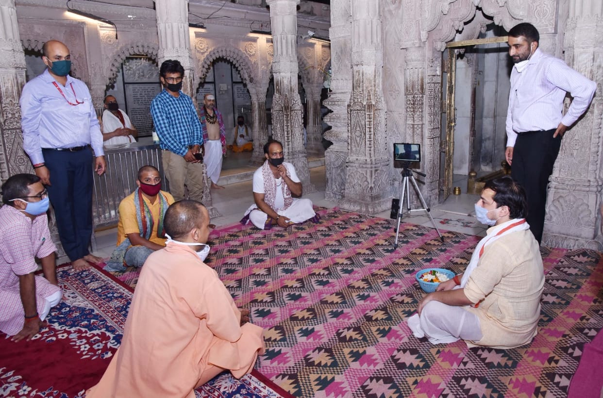 CM yogi adityanath visit in varanasi