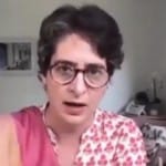 कांग्रेस महासचिव प्रियंका गांधी वाड्रा