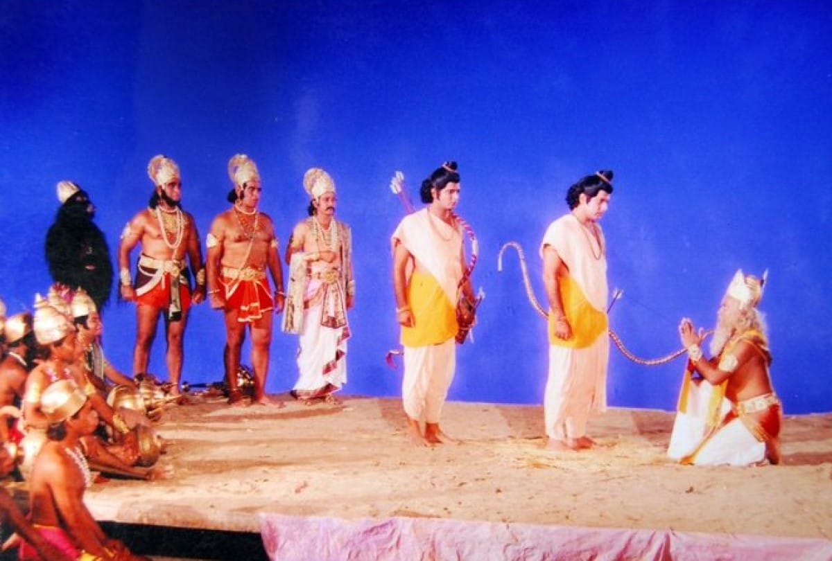 ramayan lakshman aka sunil lahri reveals how to shoot samudra dev scenes