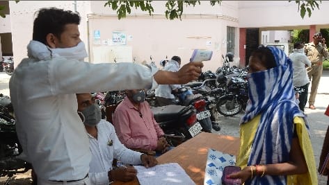Necessary work done in first day in courts opened after two and a half months