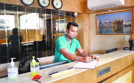Hotels and malls open 77 days later still customer absent
