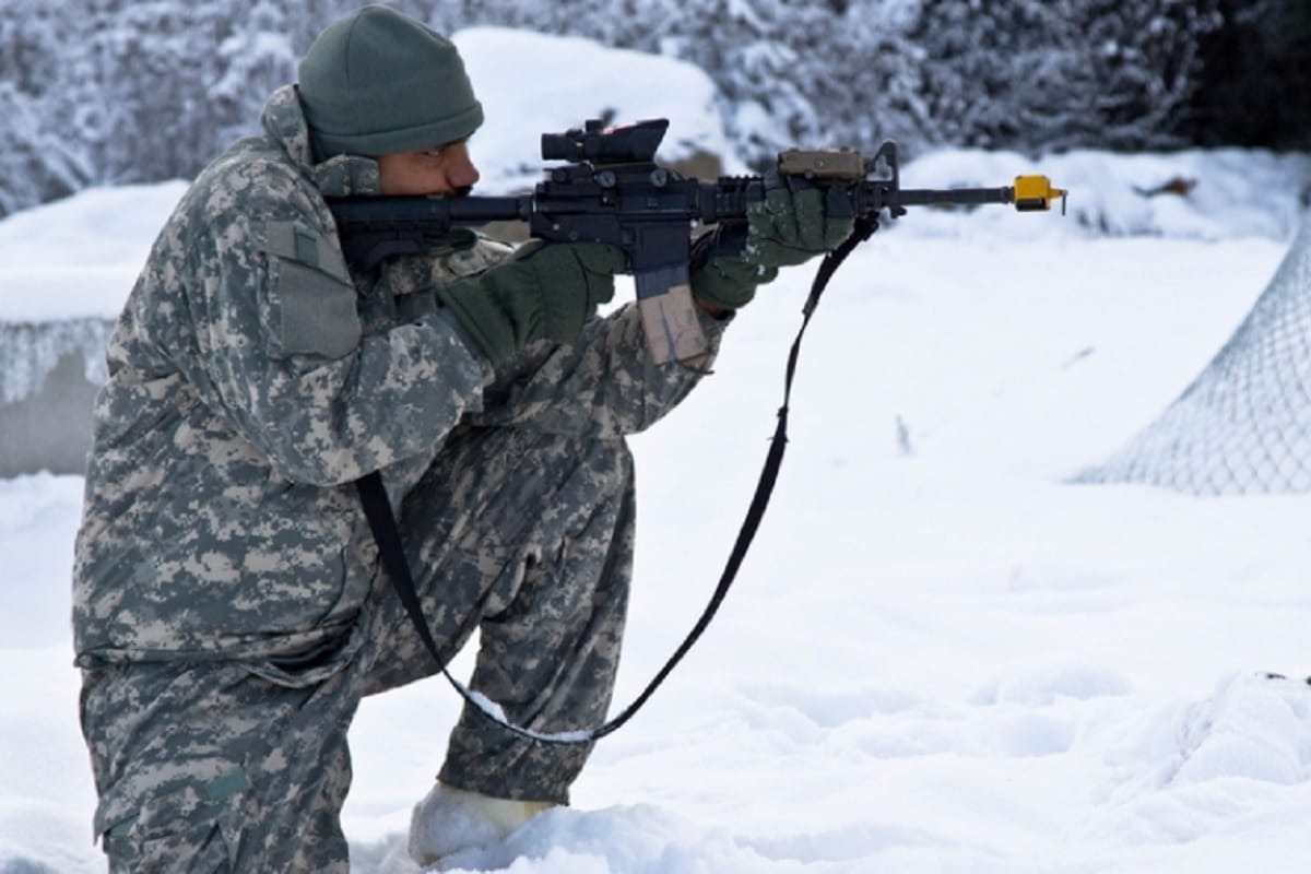 Ladakh to Jammu and Kashmir Indian Army works under such conditions