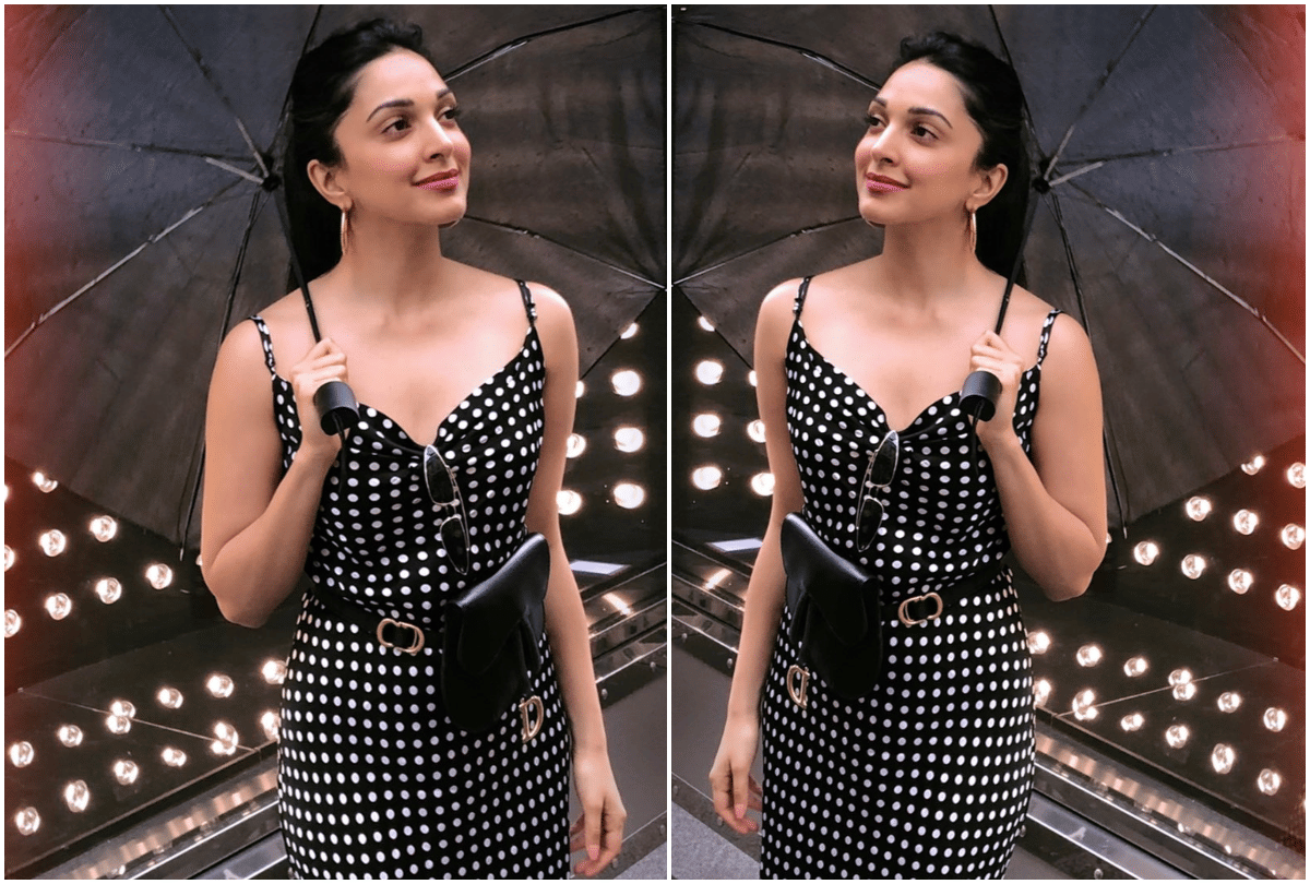kiara advani spotted in green maxi dress with expensive dior handbag