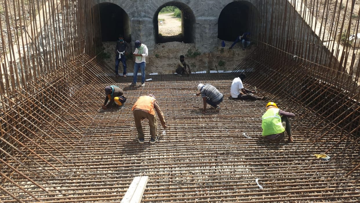 Railway project work start