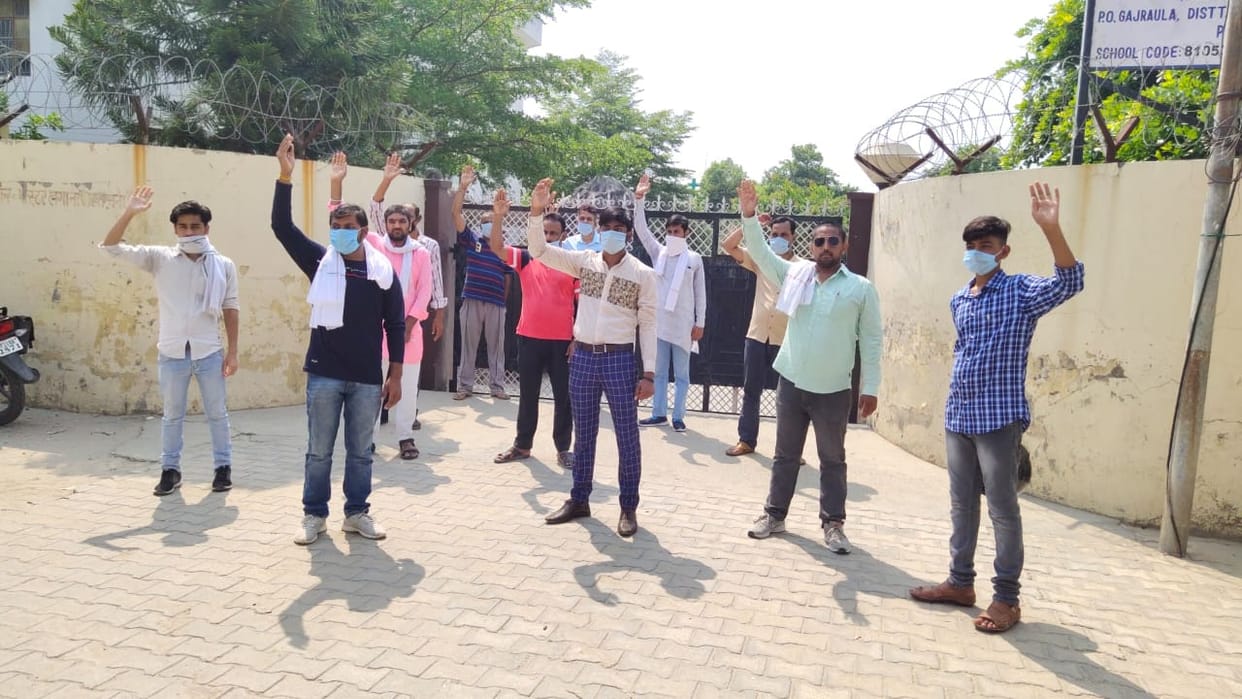 Parents raging at three months fee collection at St. Mary's Convent