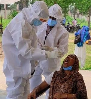 Mobile medical unit started sampling