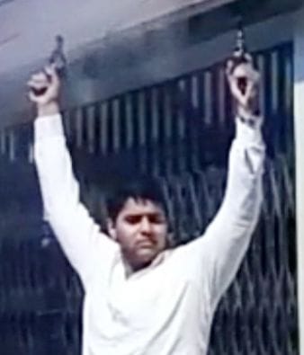 Video of youth firing Harsh viral