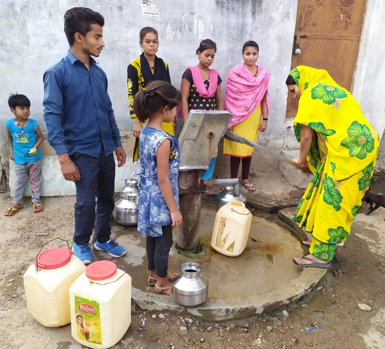 water crisis disturbed by less supply