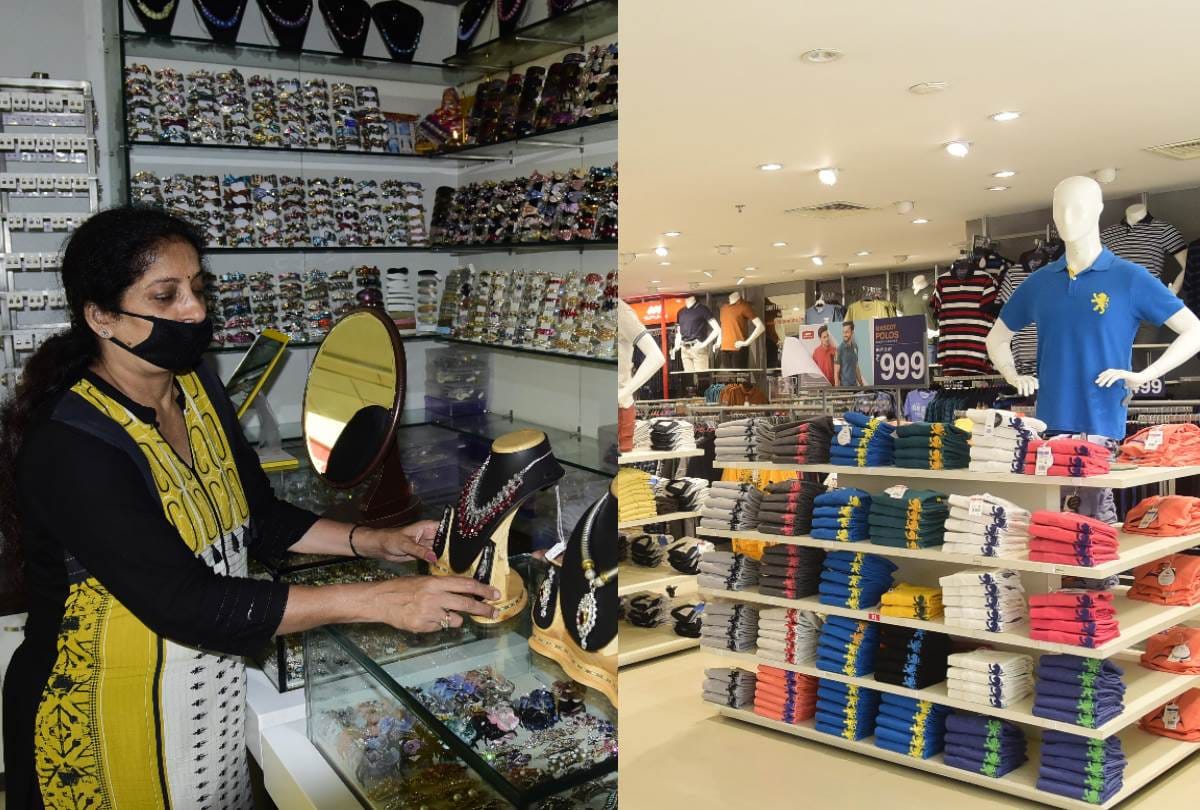 lucknow malls opened and customers did not reach