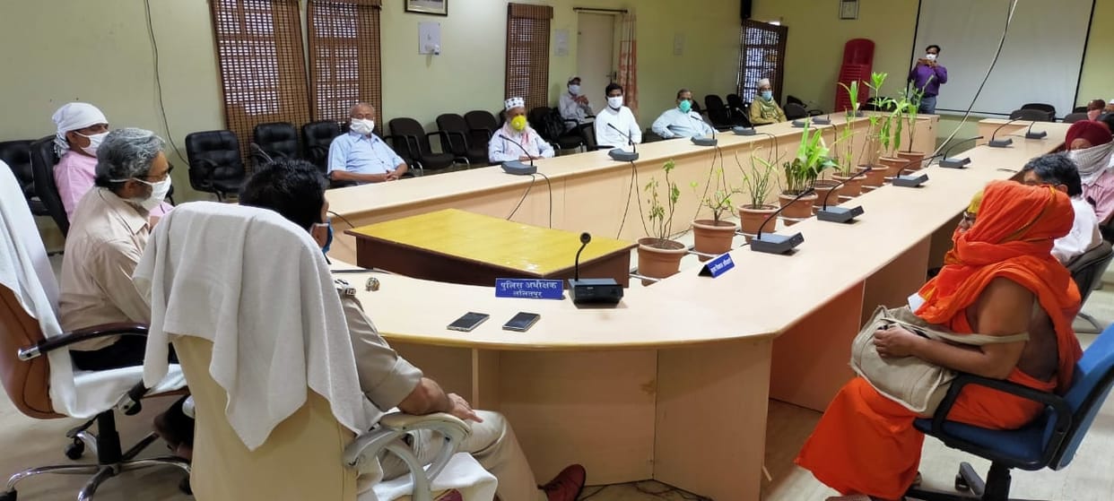 more then five people restricted at religious places