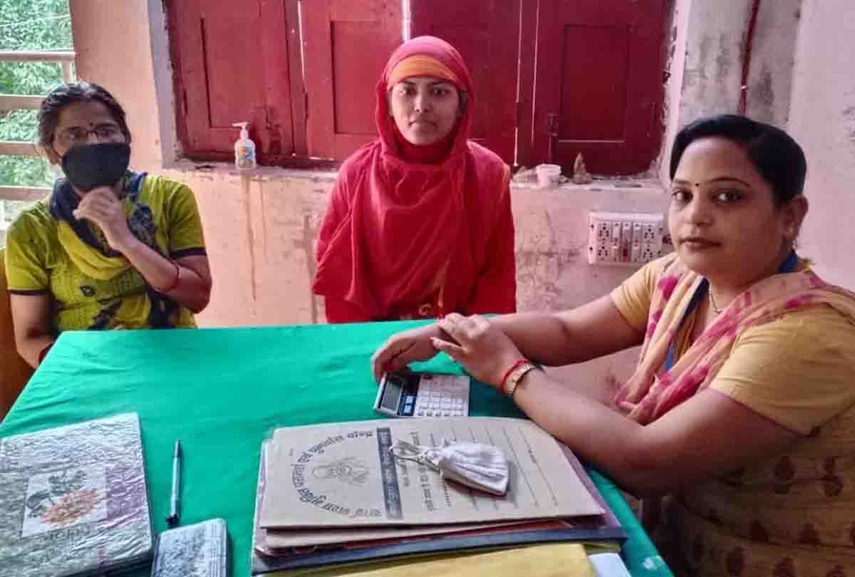 hardoi : Missing two months ago father met daughter