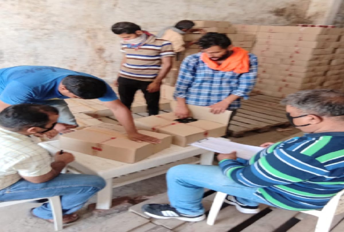 Vigilance raid in liquor warehouse and industry at Una himachal