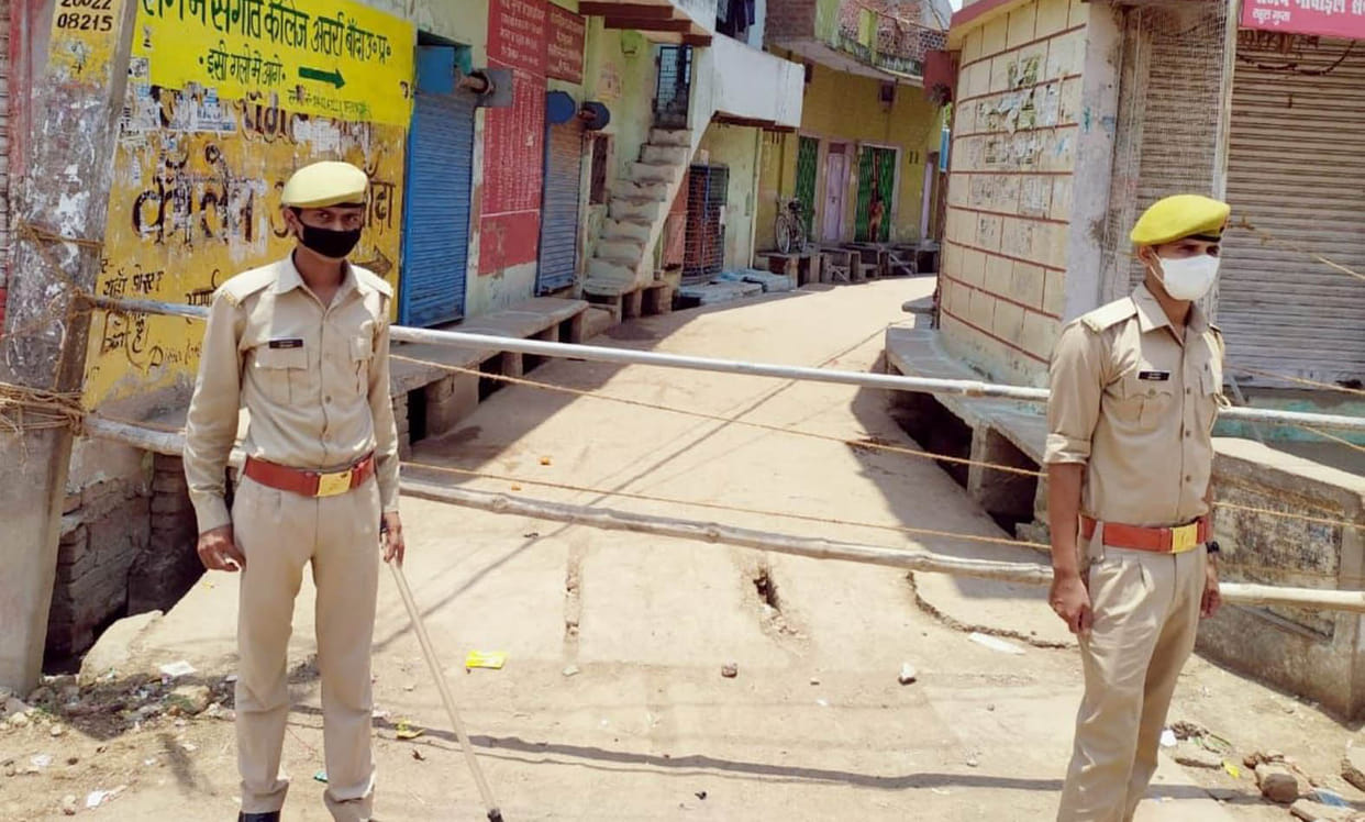 Villages of infected patients, sealing neighborhoods