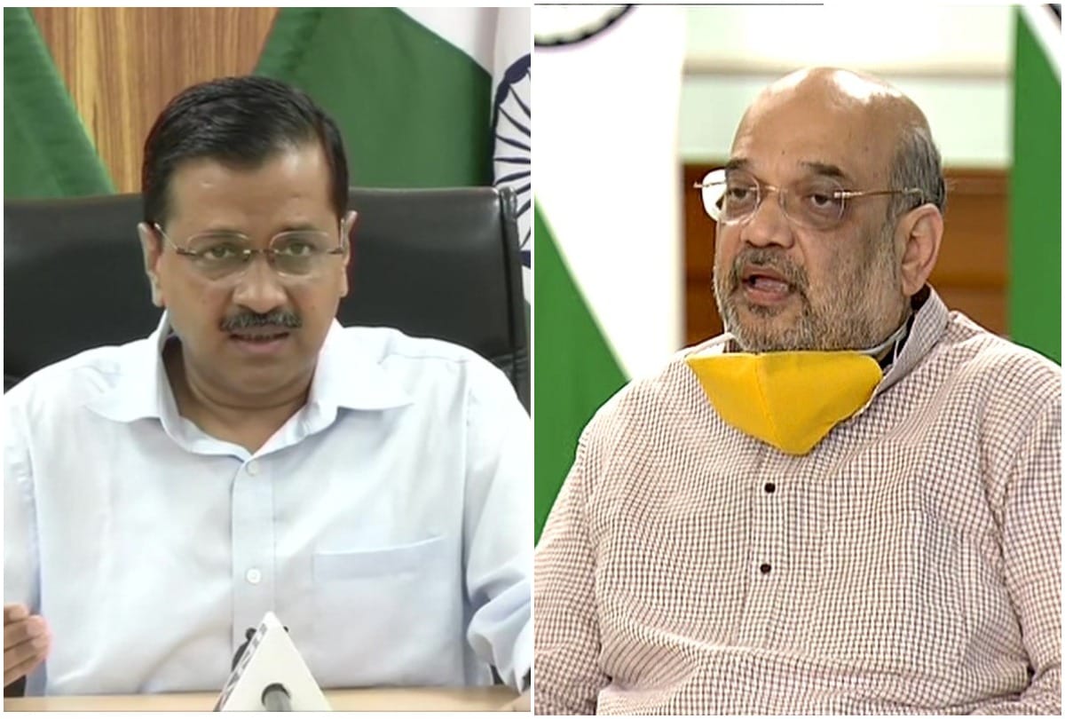delhi cm arvind kejriwal met home minister amit shah discussed situtaion of corona in delhi 